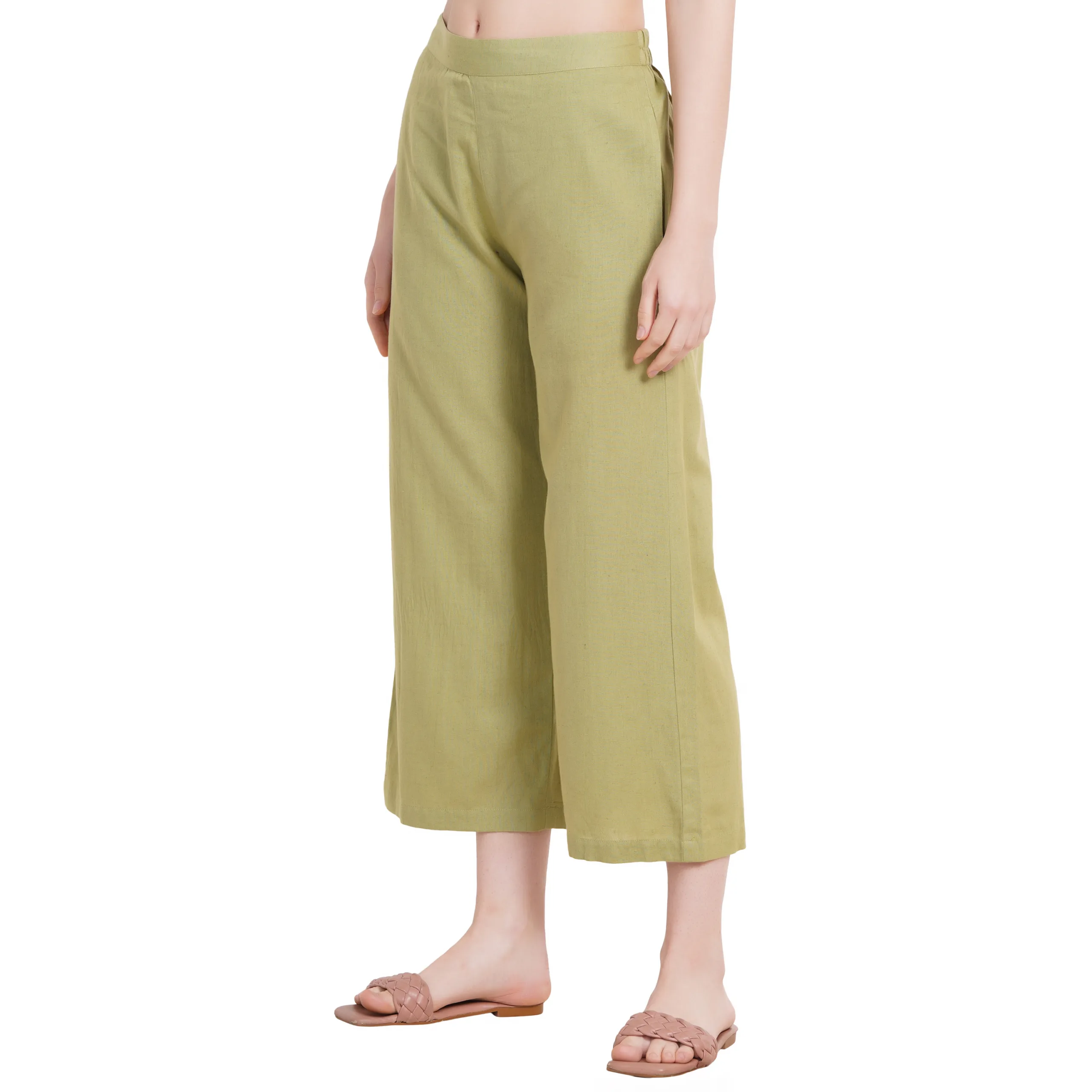 Buy MriMa Organic Cotton Yoga Pants (Dhatura) with Balloon Fit